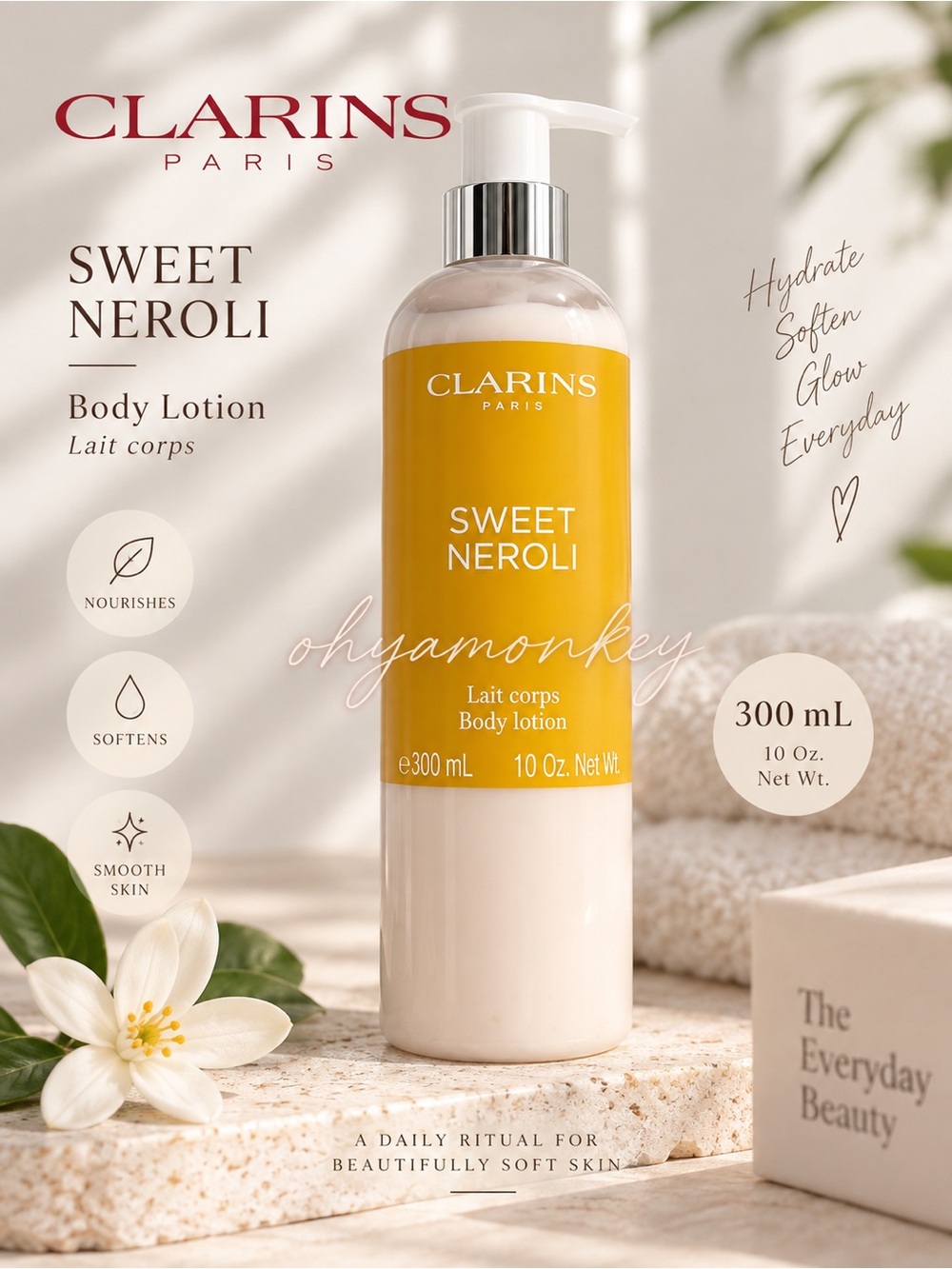 Clarins Sweet Neroli Body Lotion